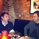 Andrew Birch (NZ Thoroughbred Marketing) and Brad Crismale Andrew Birch (NZ Thoroughbred Marketing) and Brad Crismale